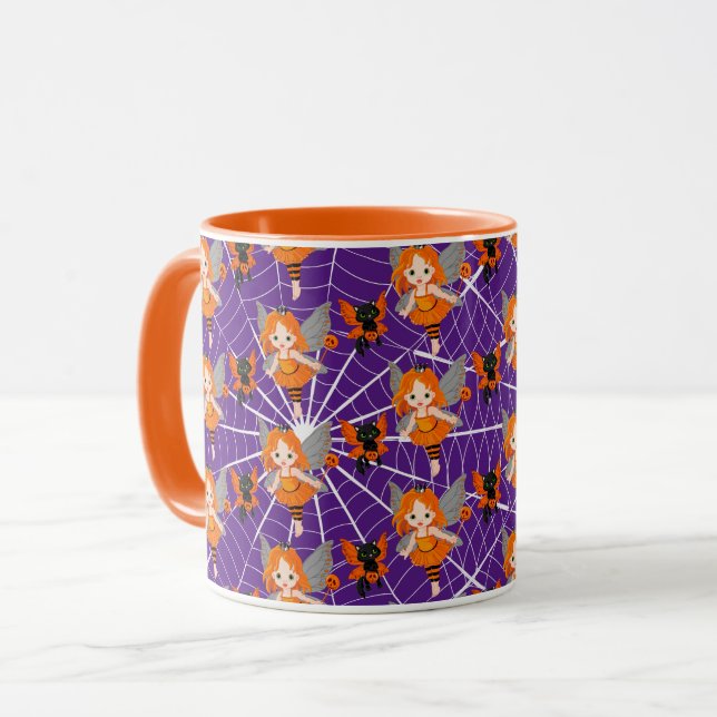 Happy Halloween Tasse (Vorderseite Links)