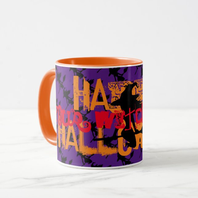 Happy Halloween Tasse (Vorderseite Links)