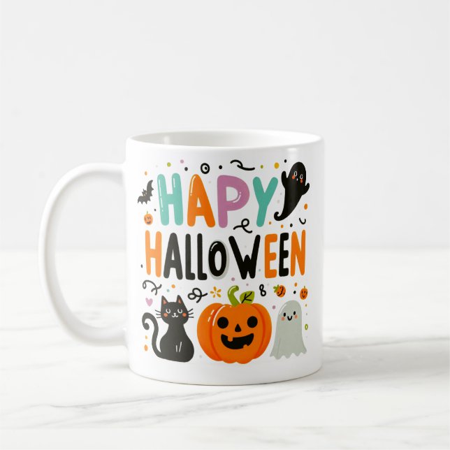 Happy Halloween Tasse (Links)