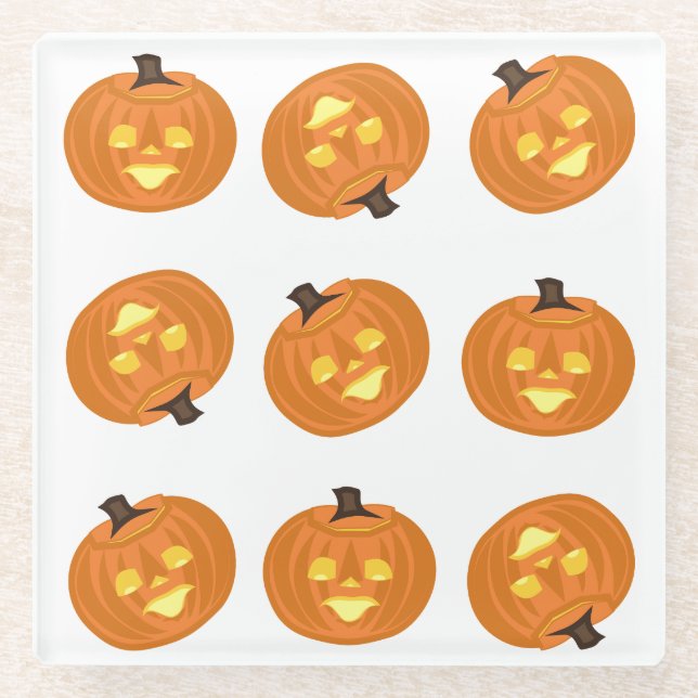 Happy Halloween theme coasters Glasuntersetzer (Vorderseite)
