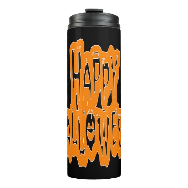 Happy Halloween Thermosbecher (Vorderseite)