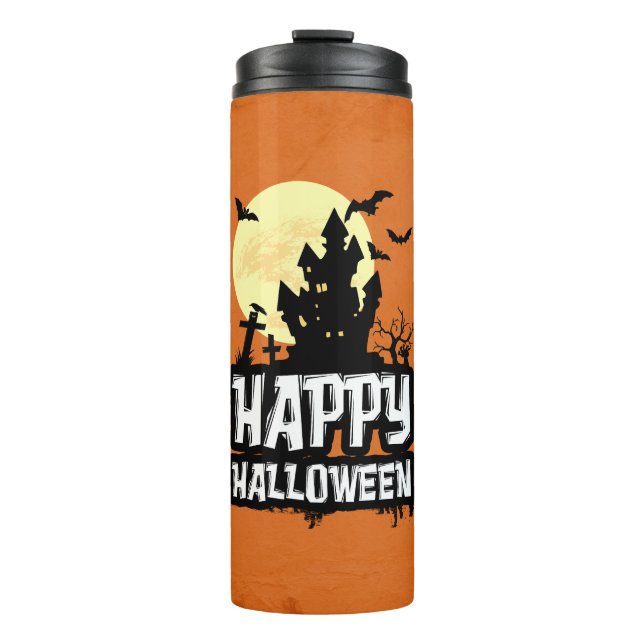 Happy Halloween Thermosbecher (Vorderseite)