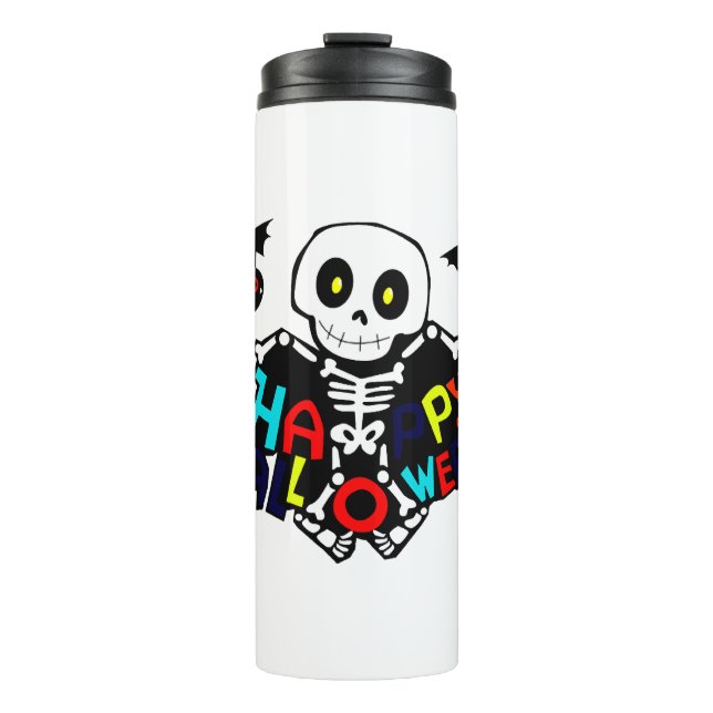 Happy Halloween Thermosbecher (Vorderseite)