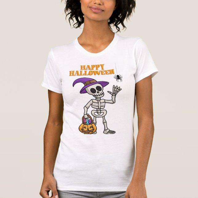 Happy halloween to Shirt (Vorderseite)