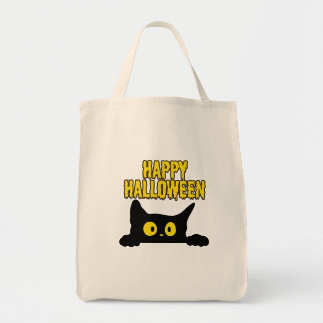 Happy Halloween Tote Tasche (Vorne)