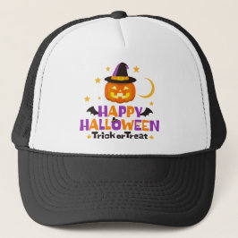 Happy Halloween Trick-oder-Leckerei Niedlich Truckerkappe