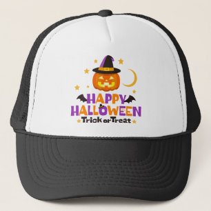 Happy Halloween Trick-oder-Leckerei Niedlich Truckerkappe