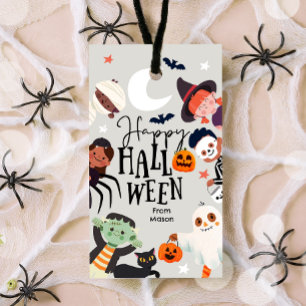 Happy Halloween Trick oder Treat Kids Ghost Geburt Geschenkanhänger