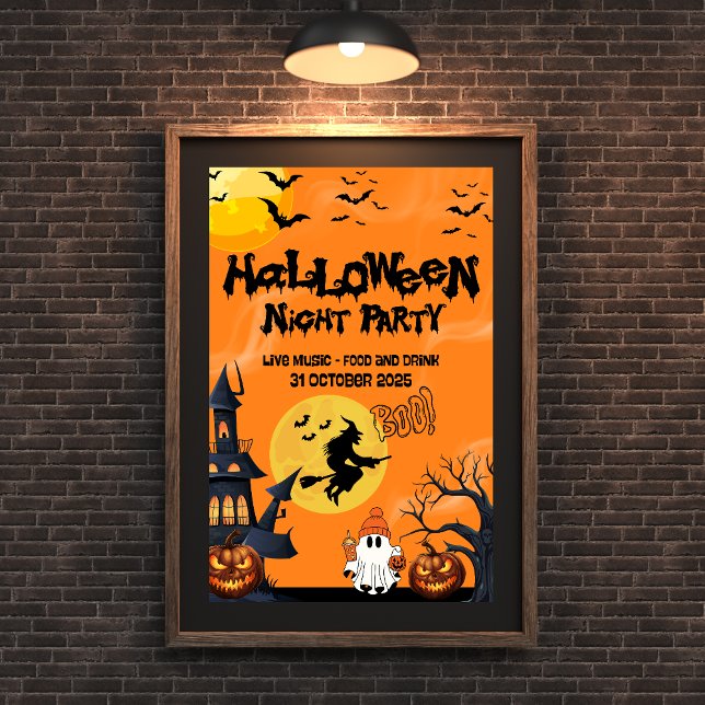 Happy Halloween Trick oder Treat Poster (Von Creator hochgeladen)