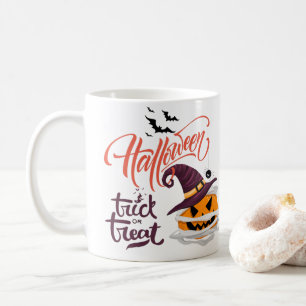 Happy Halloween Trick oder Treat Pumpkin Kaffeetasse