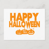 Happy Halloween Trick oder Treat Pumpkins