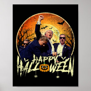 Happy Halloween Trump 2024 Trumpvance 2024 Poster