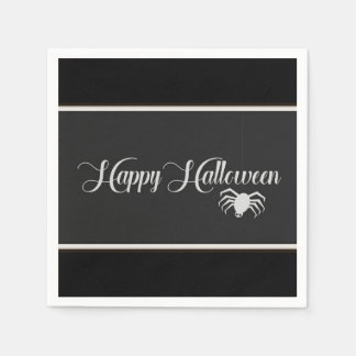 Happy Halloween Typografie Serviette