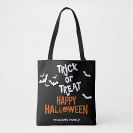 Happy Halloween Typografy Trick oder Treat
