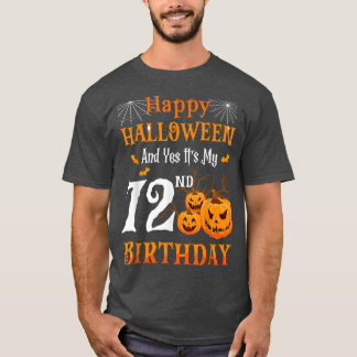 Happy Halloween und sein 72. Geburtstag 72 Jahre T-Shirt