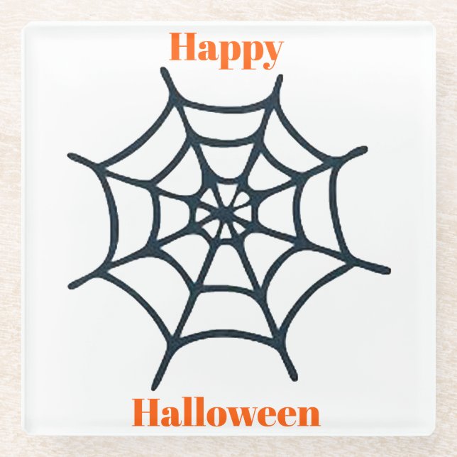 Happy Halloween Untersetzer (Vorderseite)