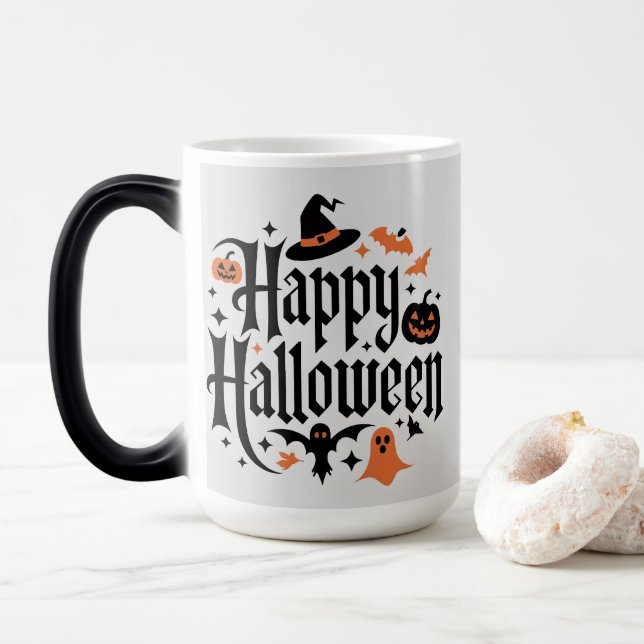 HAPPY HALLOWEEN VERWANDLUNGSTASSE (Mit Donut)