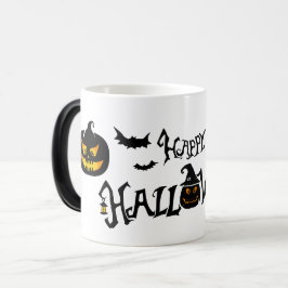 Happy Halloween Verwandlungstasse