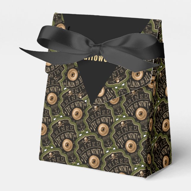 Happy Halloween Vintag "EYE OF NEWT" Geschenkschachtel (Vorderseite)