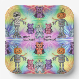 Happy Halloween von Natasha Us Pappteller