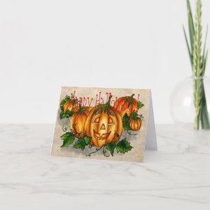 HAPPY HALLOWEEN von SHARON SHARPE Karte