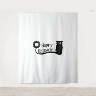 Happy Halloween Wandteppich