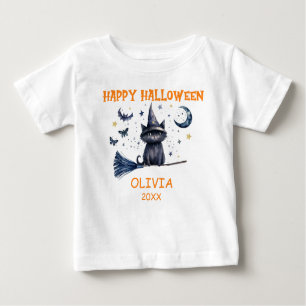 Happy Halloween Watercolor Baby T-shirt