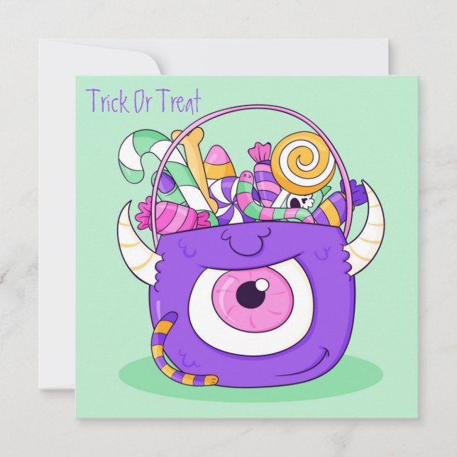 Happy Halloween Weihnachtskarte Feiertagskarte (Vorderseite)