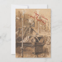 Happy Halloween Weihnachtskarte