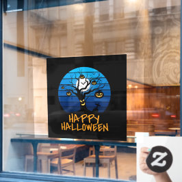Happy Halloween Window Cling Fensteraufkleber