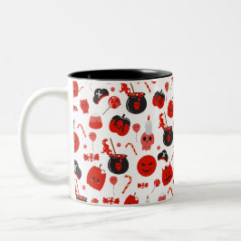 Happy Halloween Zweifarbige Tasse