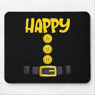 Happy Halloween ZwergKostümfarbenanpassung Mousepad