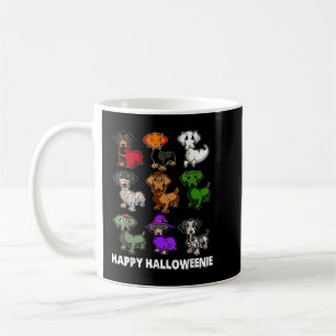 Happy Halloweenie Dackel Dackel Halloween G Kaffeetasse
