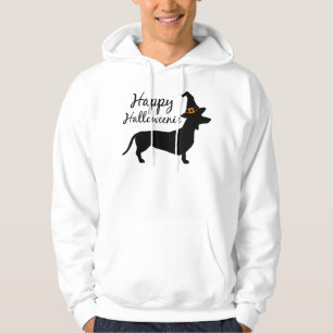 Happy Halloweenie Dackel Dackel Hund Halloween Hoodie