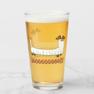 Happy Halloweiner Glas