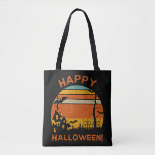 Happy Hallowen Retro Vintag