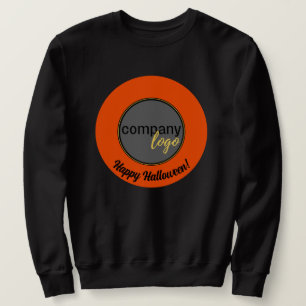 HAPPY HALLOWEWEESS-MARKENLOGO AUF ORANGE SWEATSHIRT