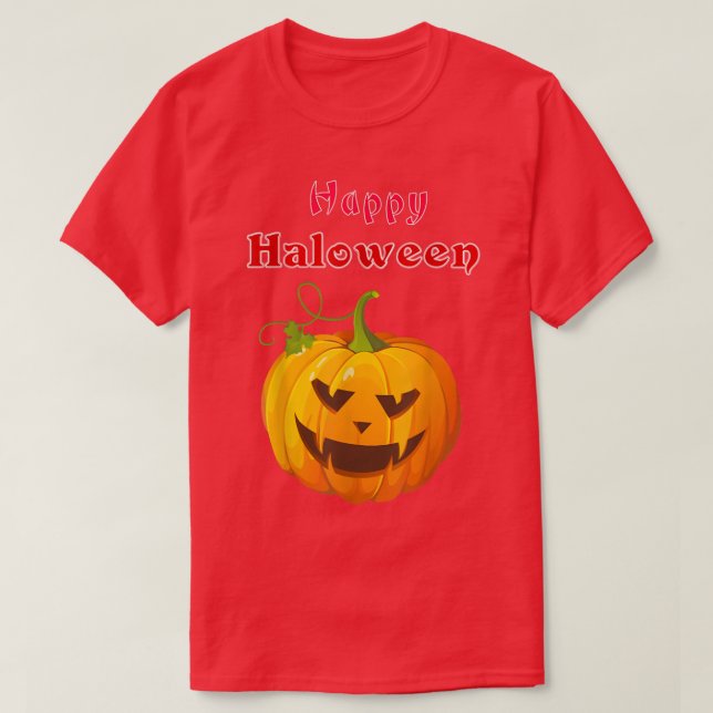 Happy Haloween T-Shirt (Design vorne)