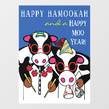 Happy HaMOOkah Happy Moo Year Cloning