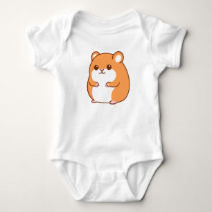Happy Hamster Baby Bodysuit Strampler