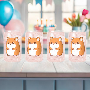 Happy Hamster Glasses Dosenglas