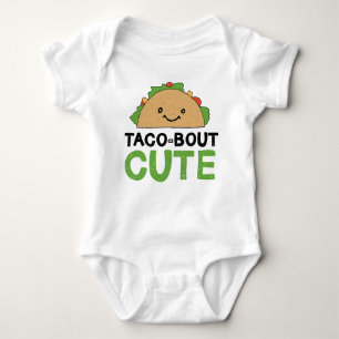 Happy Hand Drawn Taco Bout Niedliches Taco Art Des Baby Strampler