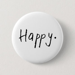 Happy Handwriting Button