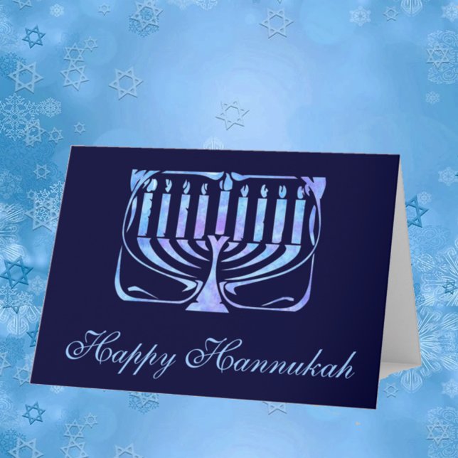 Happy Hannukah Feiertagskarte (Von Creator hochgeladen)