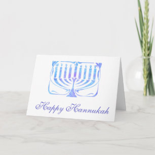 Happy Hannukah Feiertagskarte