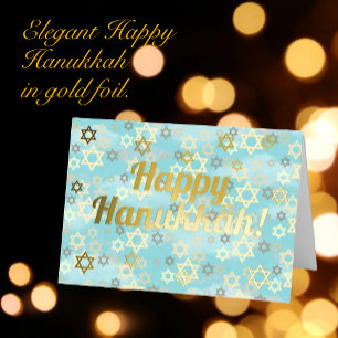 Happy Hannukkah Elegante Highlights