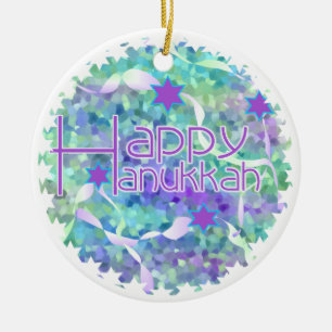 Happy Hanukka Keepake Ornament