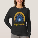 Happy Hanukkah 2021 Jüdische Menorah Hanukkah Rain T-Shirt<br><div class="desc">Happy Hanukkah 2021 Jüdische Menorah Hanukkah Regenbogen 1</div>