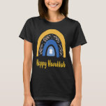 Happy Hanukkah 2021 Jüdische Menorah Hanukkah Rain T-Shirt<br><div class="desc">Happy Hanukkah 2021 Jüdische Menorah Hanukkah Regenbogen 1</div>