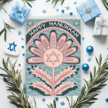 Happy Hanukkah Art Nouveau Bloom Holiday Karte<br><div class="desc">Süß zeichn, jemanden glücklich hanukkah zu wünschen! Klicken Sie auf "Bearbeiten mit dem Design-Tool", um Ihren eigenen Text hinzuzufügen. Auch als digitaler Download verfügbar, um sofort per E-Mail oder SMS zu senden. Karo meinen Shop für mehr oder lass mir wissen, wenn Sie etwas Angewohntes wollen! Ich kann benutzerdefinierte Kunst erstellen,...</div>